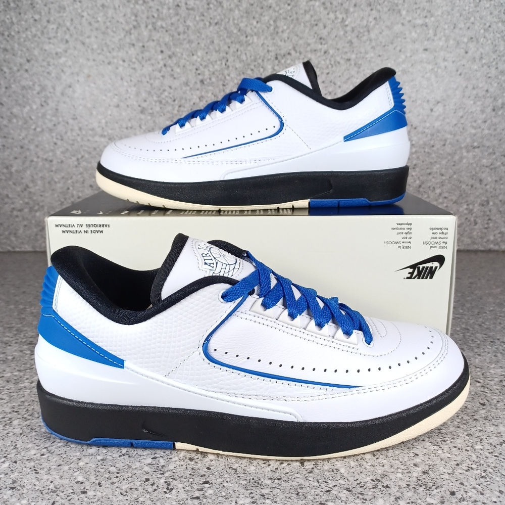 Women's Nike Air Jordan 2 Retro Low Varsity Royal Sneakers Shoes